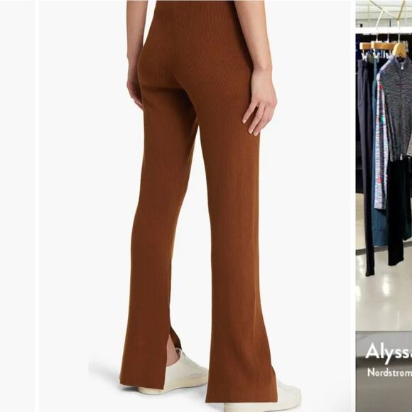 Rails Jules Rib Cotton Blend Knit Pants sz M - Picture 2 of 11